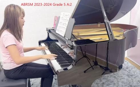 ABRSM 2023-2024 Grade 5 A2