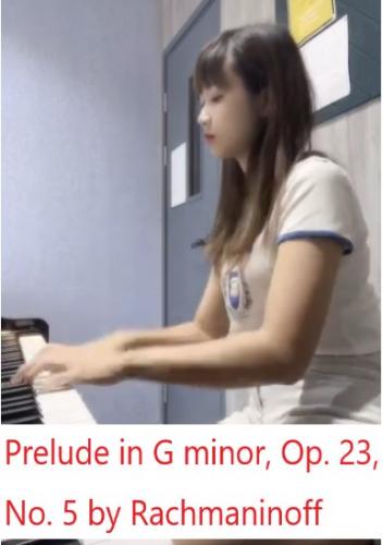 Prelude in G minor, Op. 23, No. 5 by Rachmaninoff